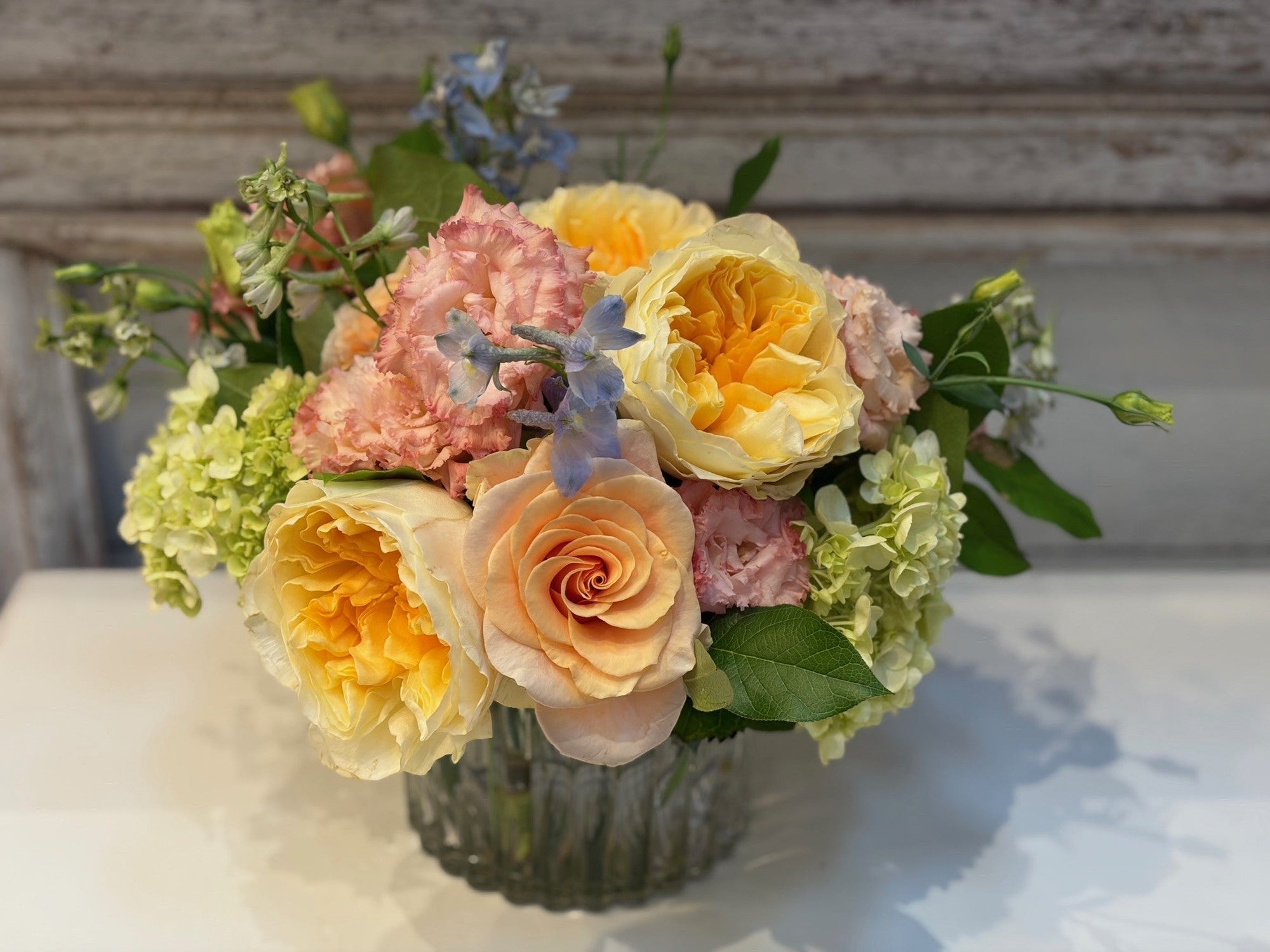 Seasonal garden arrangement from Perennial Gardens, delivered throughout Westchester County