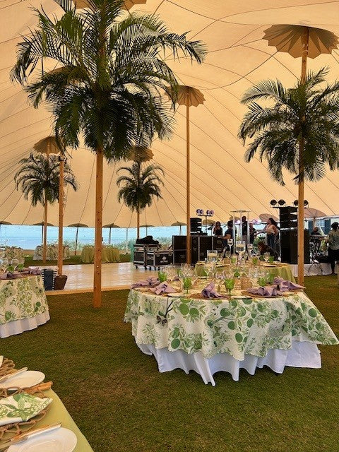 Tented estate wedding with full-scale floral installations designed by Perennial Gardens, Bedford NY