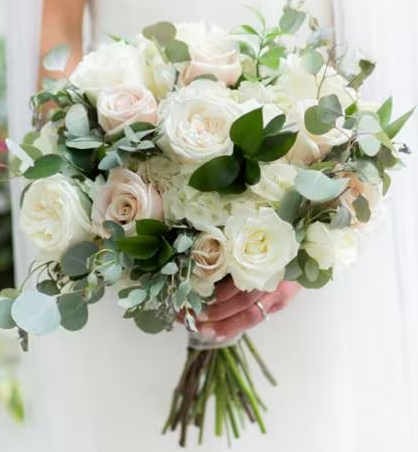Textural White Bride